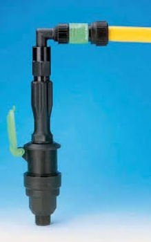 Preview: Schnellkupplungsventil aus Kunststoff mit ¾“ Außengewinde - Typ P-33